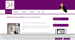 Desktop Screenshot of dj-hochzeit-buchen.de