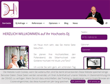 Tablet Screenshot of dj-hochzeit-buchen.de